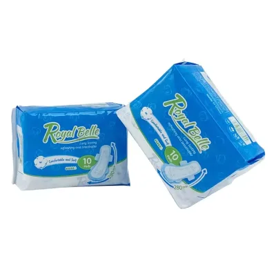 Women's Disposable Super Absorbent Winged Sanitary Pads with Leak Guard for Night Use-Private Label