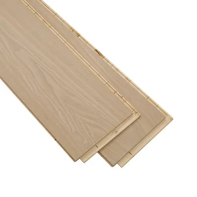 Rustic CE Three-layer UV Natural Oil Grade ABCD Noise-reducing Click 18mm Hardwood Flooring Solid White Oak with Villa