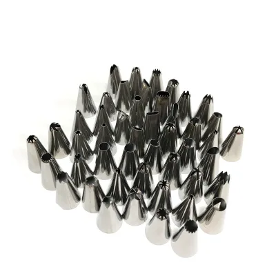 Customizable Sphere Ball Russian Icing Piping Nozzles Tips Cake Cream Decorating Baking Tools Torch-shaped Decorated Mouth