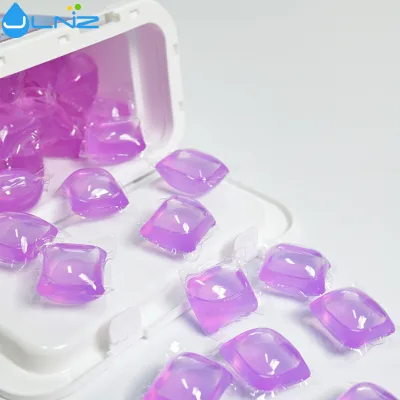 JL Square Single Dose Laundry Detergent Pods - Long Lasting Freshness