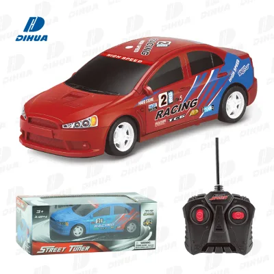 1:24 Full Function RC Car for Kids Street Tuner High Speed Racer Remote Control Racing Car Vehicle Toy Model Hobby Car