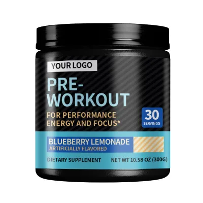 Certified OEM Manufacturer Oem Odm Pre Workout Powder Custom Label Packaging Pre-workout Powder