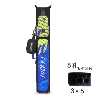 FEIFAN FF-3 Waterproof 1/2 Rod Box Oxford Cloth Billiard Club Cue Backpack Storage Bag for Nine-ball Pool & Snooker