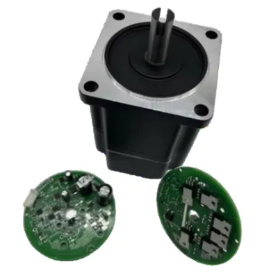 BLDC Brushless DC Motor 90mm 36V 200W 300W 3000rpm Inner Drive Controller for Automatic Hydraulic Rising Bollard