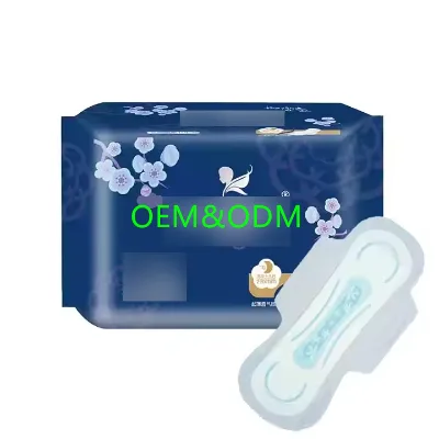 Privated Label Easy to Use Organic Anion Sanitary Pads Sanitary Napkin Bulk Pack/brand Packing Ultra Thin Japanese SAP Cotton