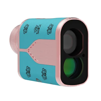 Wholesale Pink Portable Mini GPS Golf Range Finder Lightweight Laser Rangefinder Strap Case Best Laser GPS Golf Range Finder