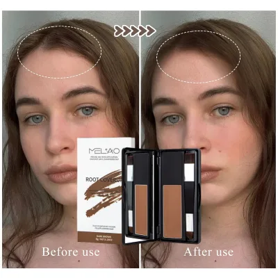 T Root Touch up Hairline Shadow Powder Waterproof Light Brown Dark Brown Hairline Powder Concealer Fill in Hairline & Edges