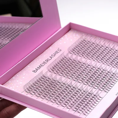 Premade Wispy Fans Eyelash Extensions Pre Made Lash Extension 3d 4d 5d 6d 7d 8d Narrow Base Fans