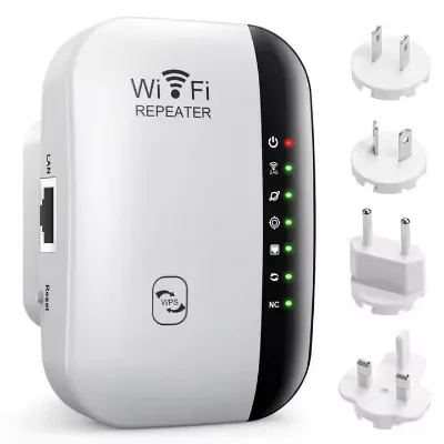Jue Hong 300Mbps WPS Router Wireless Access Point & Wi-Fi Booster Signal Repeater & Amplifier Accessory Repeaters Category