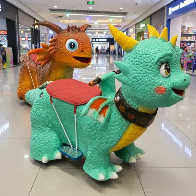Amusement Park Entertainment Mini Electric Walking Dinosaur Car for Shopping Mall & Adventure Park Indoor Use