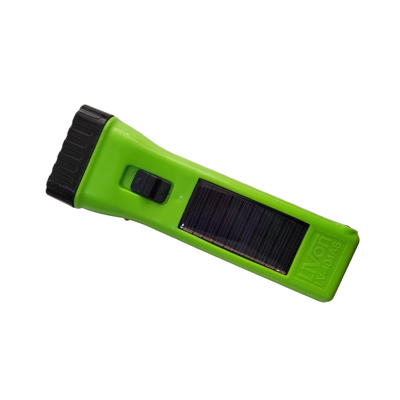 Hand-held Flashlight Plastic Strong Light Dry Battery LED Flashlight