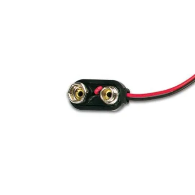 I Type 9V Hard Plastic Battery Accessory with Lead Wire Snap-on Support for Battery Drzak Baterie