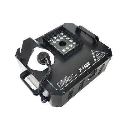 High Quality 1500W LED Up-spray Remote DMX Fog Smoke Machine 24pcs Led Smoke Machine Haze Machine