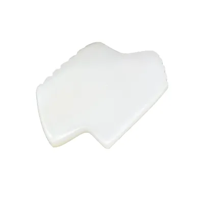 Salable White Jade Guasha Gua Sha Massage Packaging Boxes Custom Logo for Relaxing Soft Tissue