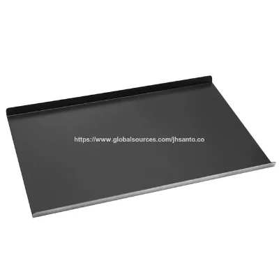 Rectangular U shape aluminum 600*400mm commercial baking tray cake bread non-stick coated baking plate