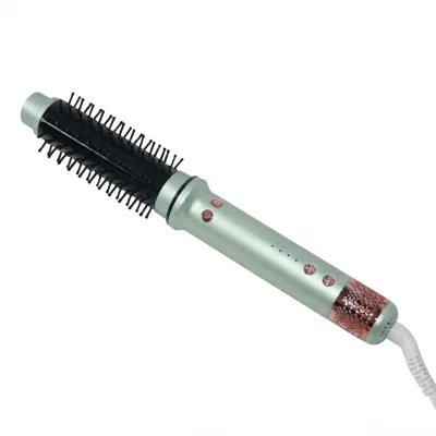 Electric Rotating Brush Curler PTC Heating 3 Heat Levels Auto Power Off 30min