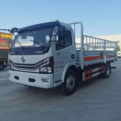 DONGFENG 5 Tons Light Duty Diesel Fuel Cargo Truck Single Row 4x2 Drive Wheel Rear Camera Left Steering New Single Row Front