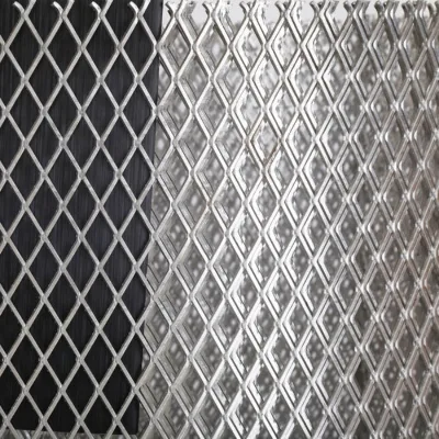Expanded Metal Mesh Galvanized Steel Perforated and Punched Mesh