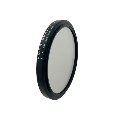 Manufacturer In-Stock Adjustable ND Filters 2-400 Neutral Density 37mm-82mm for Photography Cameras Brand New