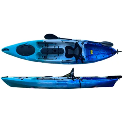 High-quality Single Plastic Fishing Boat Canoe Kayak Paddling Fishing Kayaks Water Kayaking Water Sports Boats