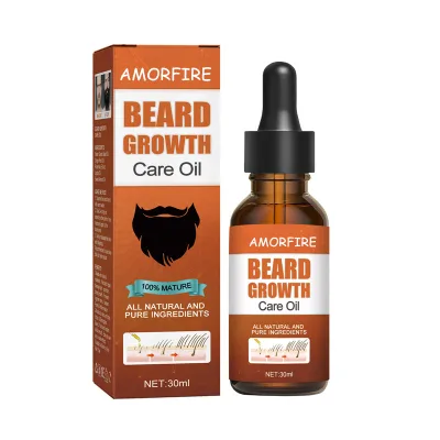 Private Label Men's Regrowth Beard Growth Essential Oil Private Label Beard Growth Oil Daily Beard Care