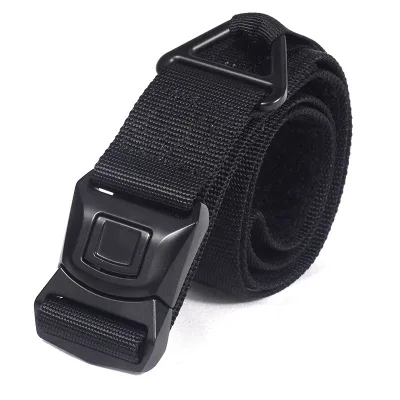 GINA New Arrival Men's Heavy Duty Tactical Rigger Belt With Insert Buckle V Ring