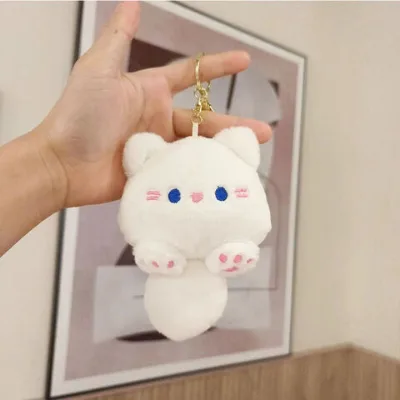 Customizable Cute Super Soft Cat Plush Toy Stuffed Soft Toy Keychain for Decoration