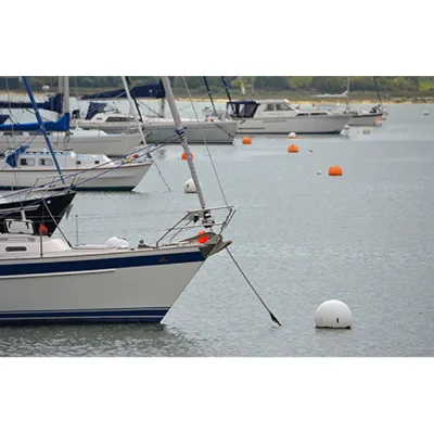Custom Diameter 31CM Marine Floating Ball Ocean Beach River Float Ball Buoy Mooring Anchor Buoys for Boat