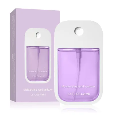 Portable Card-shaped Apple Phone Perfume Bottle 45ml Alcohol Spray Wash-Free Hand Sanitizer Bottles
