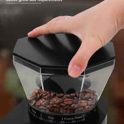 Electric Stainless Steel Coffee Grinder Small Automatic Customizable Household Espresso Bean Grinder WJL-71701
