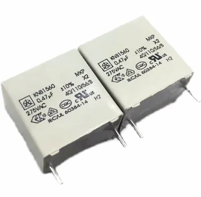 ISKRA Acorp MKP 0.47uf 474 470NF 275V 305V film capacitor KNB1560 electronic components 15MM 100% New original
