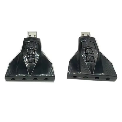 7.1usb External Independent Key Plane Sound Card Soundcard