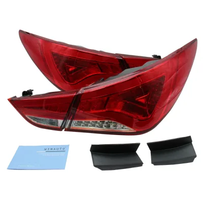 12V Car LED Rear Lights Taillights Rear LED Tail Lamp for Hyundai Sonata 8 2013 - 2015