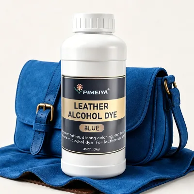 Blue Leather Alcohol Dye High Penetration for Suede Shoes Boots Sofa Dye for Leather Fast Dry Restores Faded Color