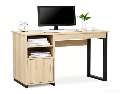 Hot-sale Modern Office Computer Desk Writing Table with Storage Cabinet