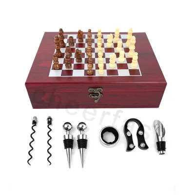 Bar Tools Cork Screw Kit Wine Corkscrew Get Rid of Foil and Wooden Gift Set Wine Opener Gift Set Accessories