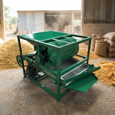 Space-Saving Grain Sifting Device With 100*70cm Screen Panel for Post-Harvest Grain Purification at Local Farms