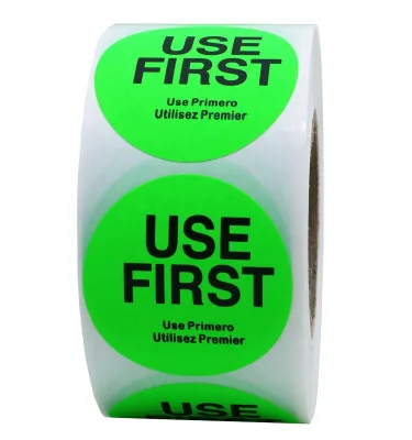 UV Resistant Waterproof Transparent Seal Stickers Paper Labels