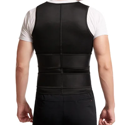 2024 New Men's Fitness Muscle-building Shapewear Bodybuilding Vest Waist Corrector Corset Training Body Shapewear Belt