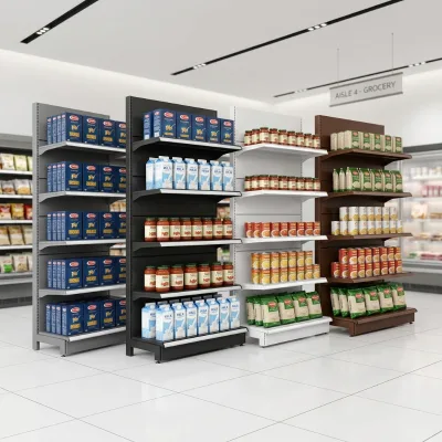 Pharmacy Convenience Store Double-Sided Heavy Duty 5 Layers Adjustable Multi Color Boutique 100Kg Per Layer Metal Stationery