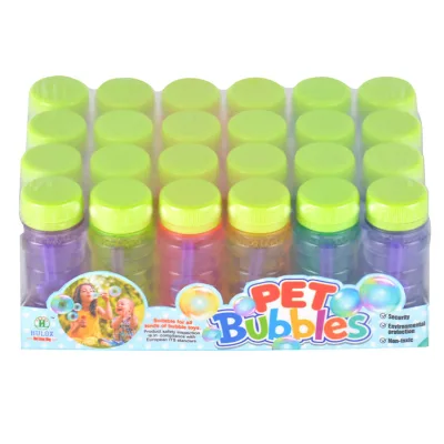 Wedding Soap Bubble Bottles Toy 50ml Plastic Eco-friendly Unisex Plastic 69 Holes Bazooka Bubble Gun Light up Toys Bubble Set