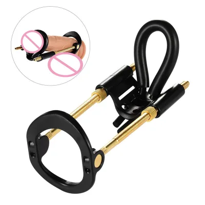 Adjustable Male Penis Extender Tension Traction Stretcher Physical Orthotic Correction Device for Men Adult Sex Product