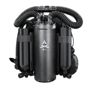 QS-02 Emergency Rescue Special Operations for Cave Mines Professional Closed-Circuit Diving Rebreather 120 m 240 min Duration
