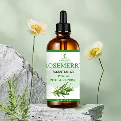 7 Days Hair Treatment Solution Natural Organic Rosemary Hair-loss Prevention Hair Growth Essential Oil
