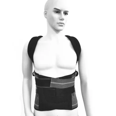 OEM Professional Work Back Support Belt Heavy Duty Breathable Design Adjustable Lumbar Brace for Protection-Wholesale