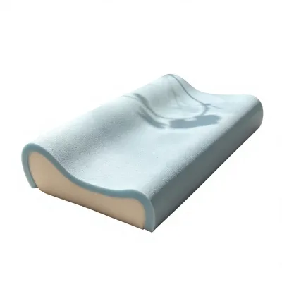 Cheap High Density Memory Foam Wedge Pillow Neck-Protecting for Hotel Use Soft & Breathable Customizable Color
