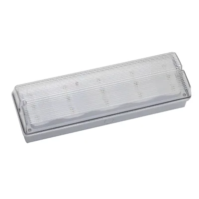 Surface Mounted 15 Pcs SMD White Led Fire Resistant Emergency Light Waterproof With Running Man Exit Sign for Building Safety