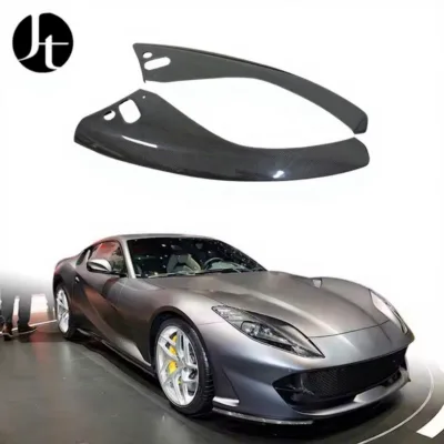 Dry Carbon Fiber Front for Ferrari 812 Front Diffuser Diffuser Spoiler Auto Accessories Body Parts