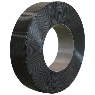 Industrial Carbon Steel Strapping Custom Black/Blue Color  High Tensile Strength  Factory Supply with Discount