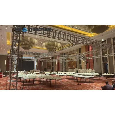 F34 1.25 M 4.10 Ft SQ-4111-1250 DJ 12 Inch Aluminum Square Truss
